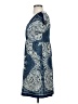 Maurices Paisley Blue Casual Dress Size S - photo 5