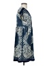Maurices Paisley Blue Casual Dress Size S - photo 4