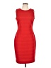 Chaps Solid Red Cocktail Dress Size 10 - photo 1