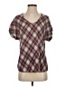 Dina Be Red Short Sleeve Blouse Size S - photo 1