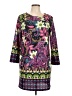 Assorted Brands Paisley Purple Casual Dress Size L (estimated) - photo 1