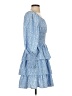 Unbranded Blue Casual Dress Size S - photo 4