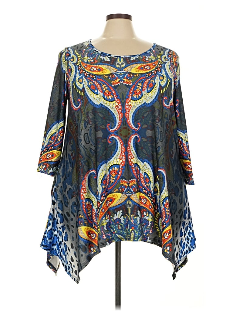 Pre-owned White Mark Casual Dress In Blue