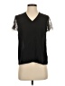 Express Outlet Black Short Sleeve Top Size XS - photo 1