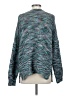 Easel 100% Acrylic Tweed Teal Pullover Sweater Size S - photo 2