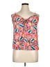 Hippie Rose Orange Sleeveless Blouse Size XL - photo 1