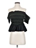 Topshop Black Sleeveless Blouse Size 4 - photo 1