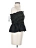 Topshop Black Sleeveless Blouse Size 4 - photo 4