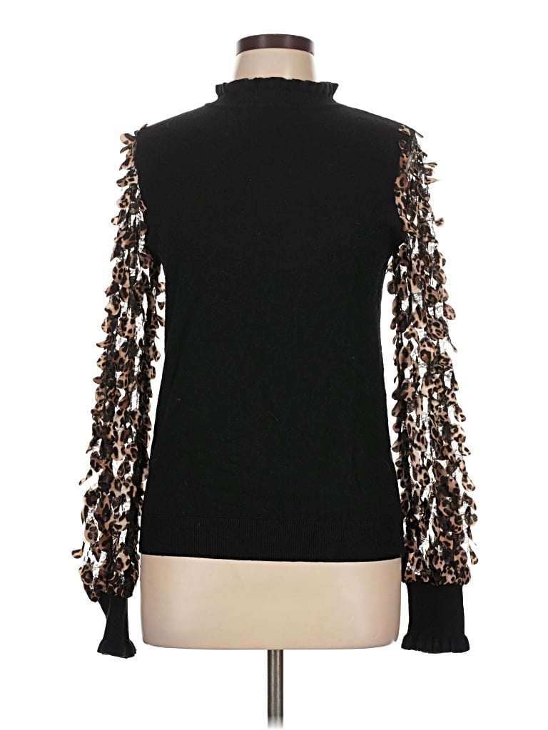 Pre-owned Sioni Turtleneck Sweater In Black