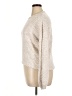 Yes Lola Metallic Ivory Pullover Sweater Size XL - photo 5