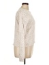Yes Lola Metallic Ivory Pullover Sweater Size XL - photo 4