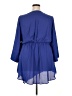 City Chic Blue Long Sleeve Blouse Size 18 Plus (M) - photo 2