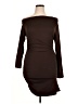 Shein Solid Brown Cocktail Dress Size XL - photo 1
