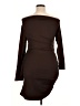Shein Solid Brown Cocktail Dress Size XL - photo 2