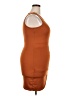 Unbranded 100% Polyester Orange Cocktail Dress Size XXL - photo 4