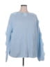 Unbranded 100% Polyester Blue Pullover Sweater Size 4X - photo 1