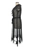 JBS 100% Polyester Polka Dots Black Cocktail Dress Size 8 - photo 5