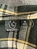 Burnside Plaid Black Long Sleeve Button-Down Shirt Size 10 - photo 3