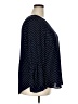 In every Story 100% Polyester Polka Dots Blue Long Sleeve Blouse Size XXL (estimated) - photo 4