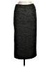 Leith Solid Gray Casual Skirt Size M - photo 2
