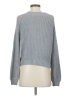 Shein 100% Polyester Solid Gray Pullover Sweater Size S - photo 2