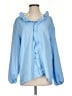 Unbranded Blue Long Sleeve Blouse Size L - photo 1