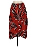 Evereve 100% Rayon Print Red Casual Skirt Size S - photo 1