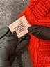 guinevere Orange Wool Pullover Sweater Size XS - photo 7