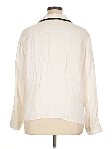 7 For All Mankind Long Sleeve Blouse (view 2)