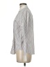 Chaps 100% Cotton Stripes Ivory Long Sleeve Button-Down Shirt Size M - photo 5