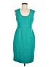 Worthington Solid Teal Cocktail Dress Size 6 - photo 1