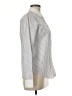 Chaps 100% Cotton Stripes Ivory Long Sleeve Button-Down Shirt Size M - photo 4