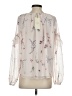 St. Tropez West 100% Polyester Ivory 3/4 Sleeve Blouse Size S - photo 2