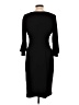 Connected Apparel Solid Black Cocktail Dress Size 10 - photo 2