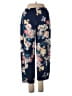 Serengeti Floral Blue Casual Pants Size S - photo 2