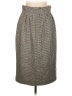 Assorted Brands Houndstooth Gray Silk Skirt Size 50 - photo 2