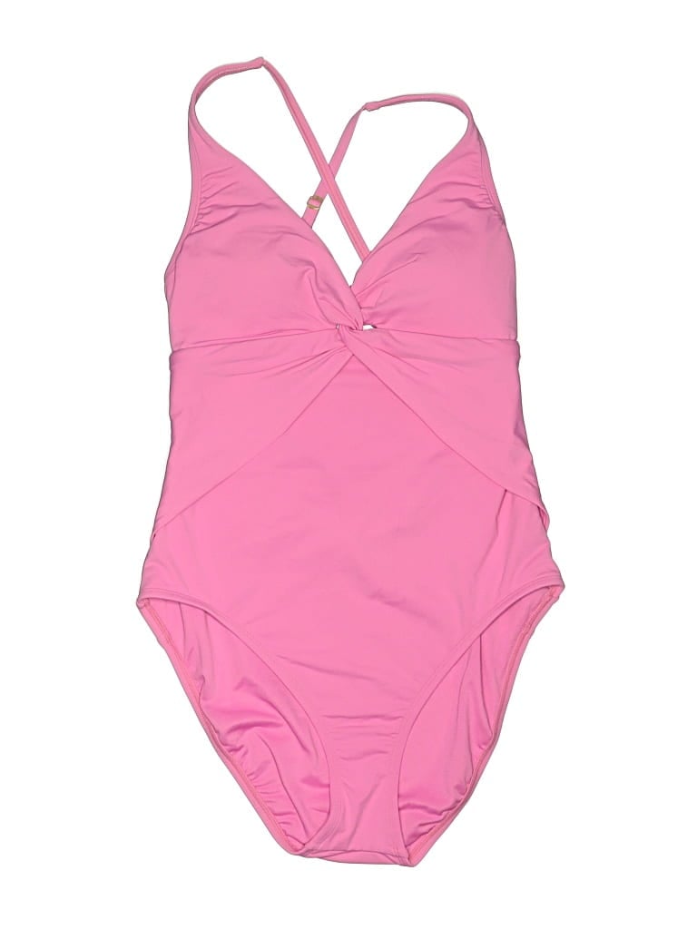 Pre-owned Bleu Rod Beattie One Piece Swimsuit In Pink