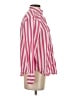 J.Crew 100% Cotton Stripes Pink Long Sleeve Button-Down Shirt Size 0 - photo 4