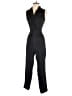 Intermix Solid Black Jumpsuit Size 2 - photo 1