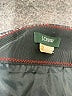 J.Crew 100% Wool Plaid Black Gray Wool Skirt Size 2 - photo 4