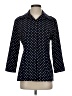 Pure Amici Polka Dots Blue Blazer Size S - photo 1