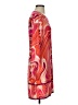 Ali Ro Print Orange Cocktail Dress Size 4 - photo 4