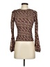 Evereve 100% Polyester Brown Long Sleeve Blouse Size XS - photo 1