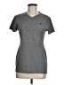 Adidas 100% Polyester Gray Active T-Shirt Size M - photo 1