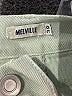 Melville Solid Green Denim Skirt Size EU 38 / US 8 - photo 4