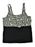Lands' End Graphic Black Swimsuit Top Size 20W DD - photo 1