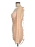 Oh Polly Tan Cocktail Dress Size 6 - photo 5