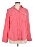 Chico's Pink Long Sleeve Blouse Size Med (1) - photo 1