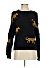 Rails Animal Print Black Pullover Sweater Size S - photo 1
