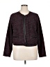 Liz Claiborne Tweed Burgundy Jacket Size XL - photo 1